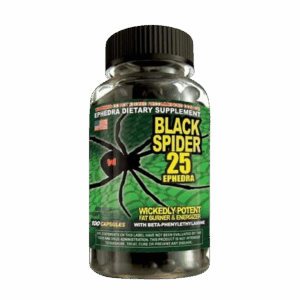 Cloma Pharma Black Spider Fat Burner,1 count, 100 capsules