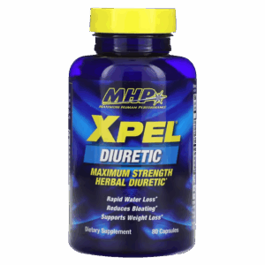MHP, XPEL, Maximum Strength Herbal Diuretic, 80 Capsules