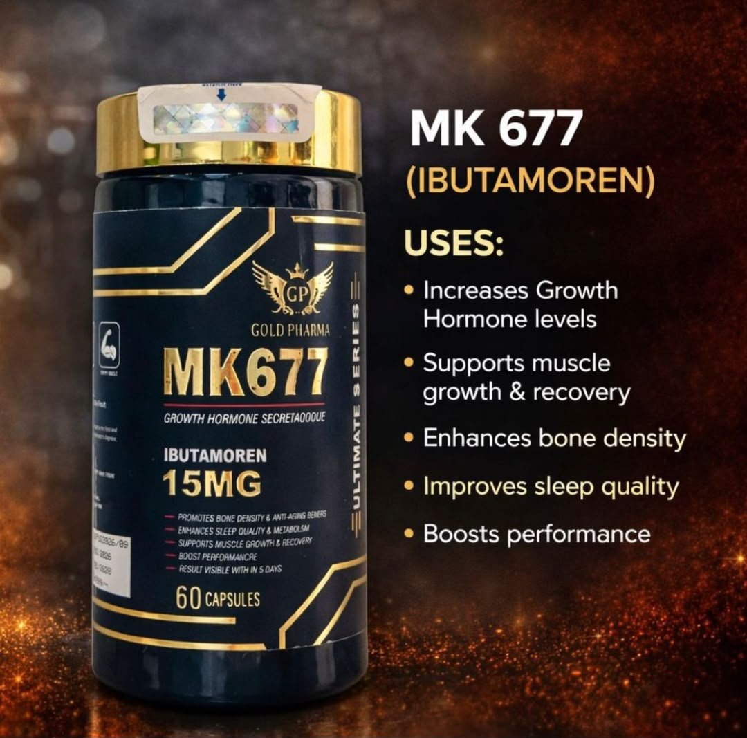 GOLD PHARMA MK677 60 CAPSULE